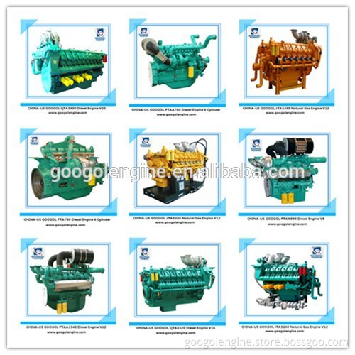 Turbocharged Small Diesel Engine for Generator 1100kW